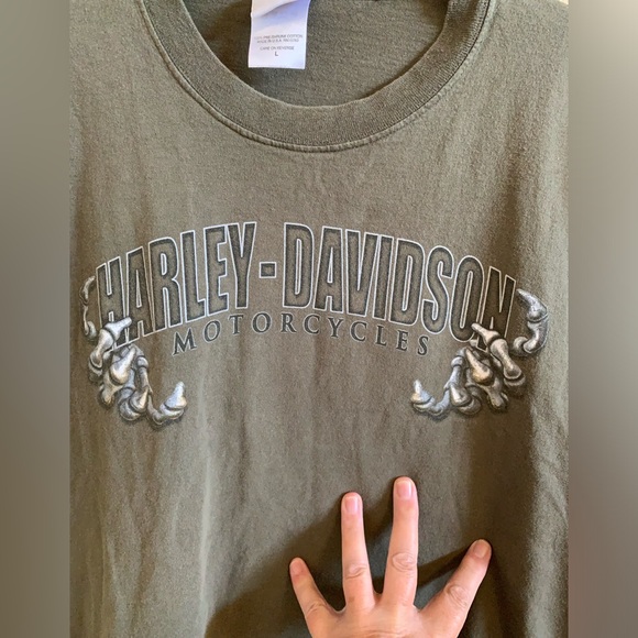 Harley Davidson Sleeveless TShirt 🌴 - Picture 3 of 6